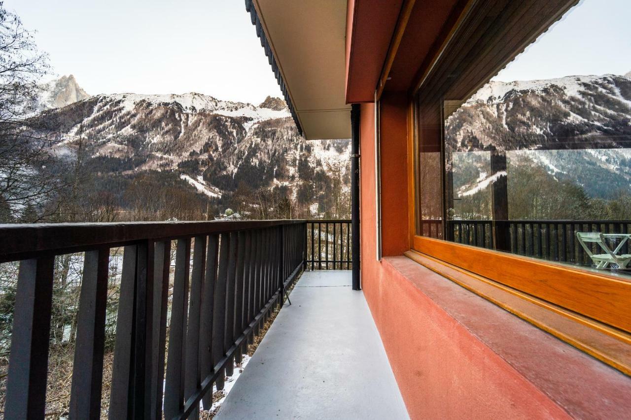 Grand Appt Vue Mont Blanc Chamonix Exterior foto